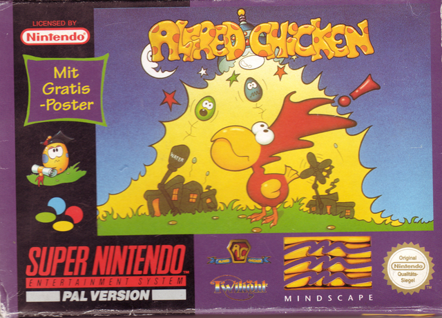 Game cover: Super Alfred Chicken