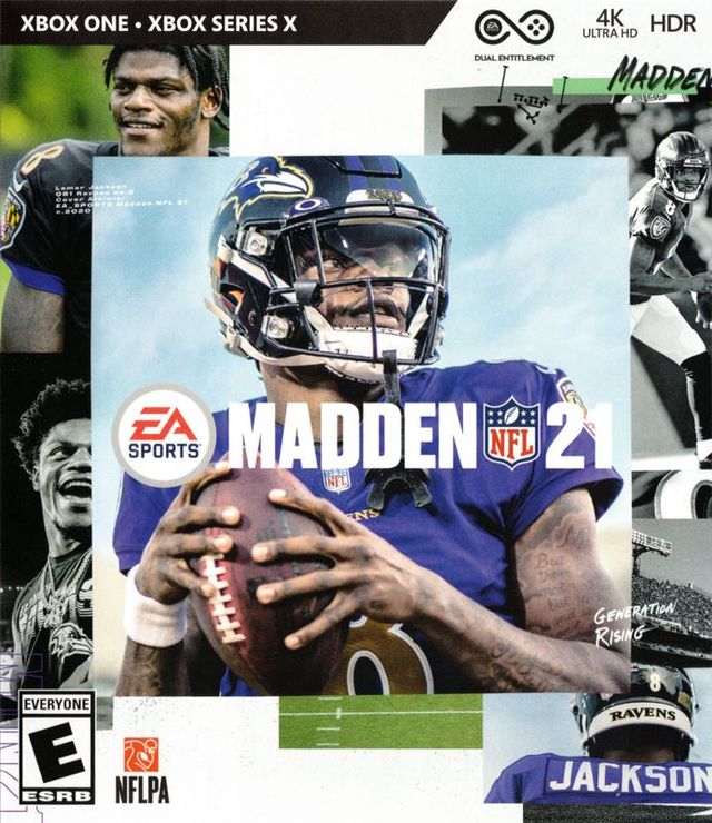 Game cover: Madden NFL 21