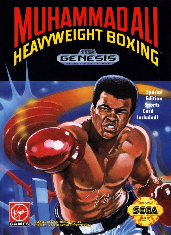 Game cover: Muhammad Ali Heavyweight Boxing