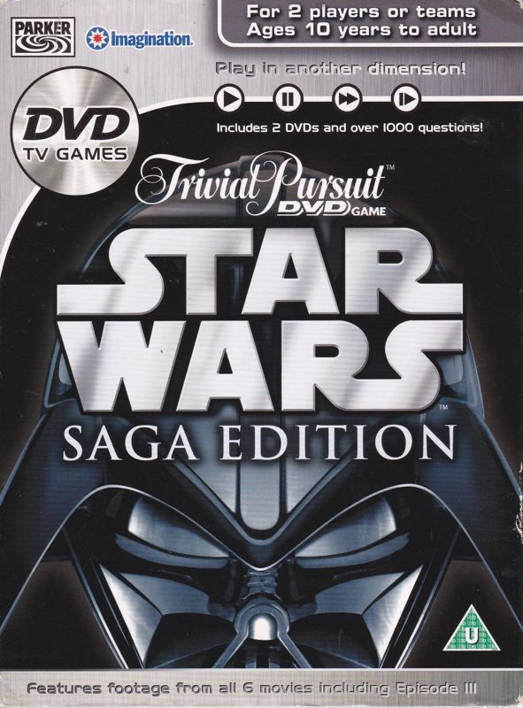 Game cover: Trivial Pursuit DVD Game: Star Wars Saga Edition