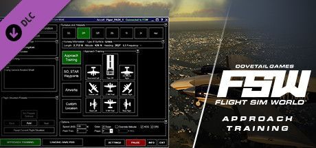 Game cover: FSW: Flight Sim World - Approach Training