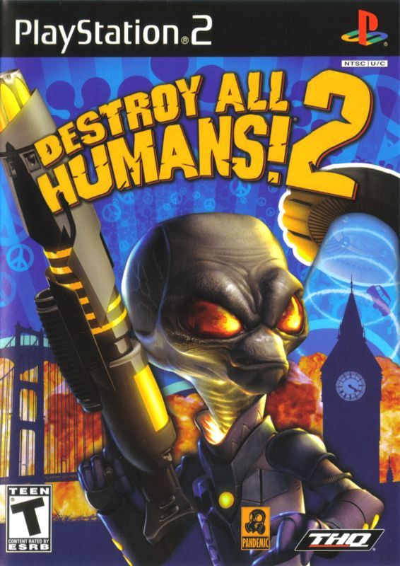 Game cover: Destroy All Humans! 2