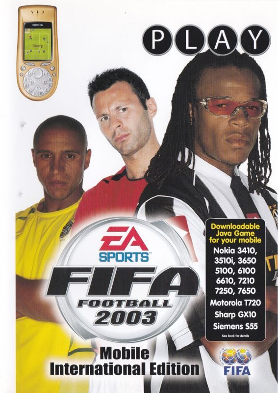 Game cover: FIFA Football 2003: Mobile International Edition
