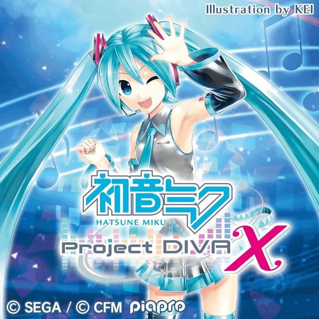 Game cover: Hatsune Miku: Project DIVA X