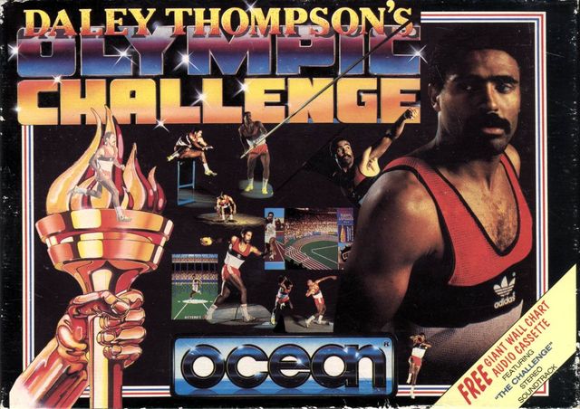 Game cover: Daley Thompson's Olympic Challenge