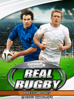 Game cover: Real Rugby