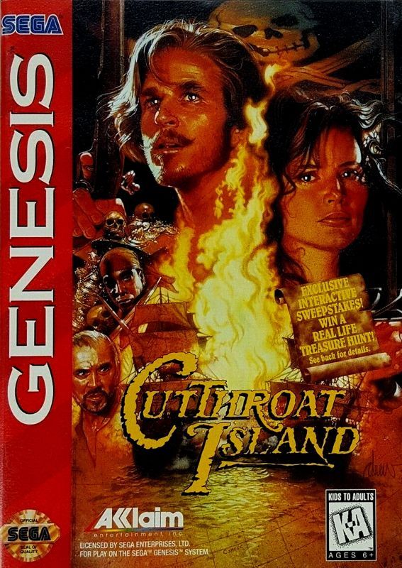 Game cover: Cutthroat Island