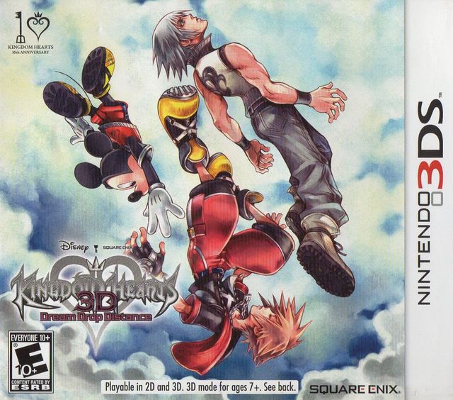 Game cover: Kingdom Hearts 3D: Dream Drop Distance