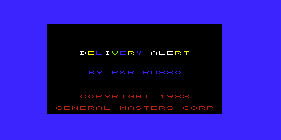 Game cover: Delivery Alert
