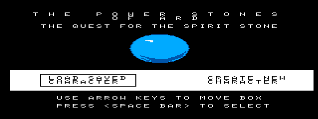 Game cover: The Power Stones of Ard: The Quest for the Spirit Stone