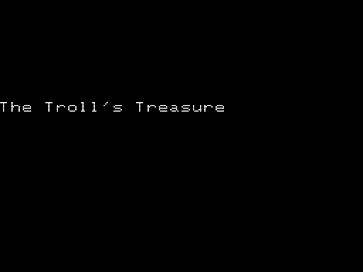 Game cover: The Troll's Treasure