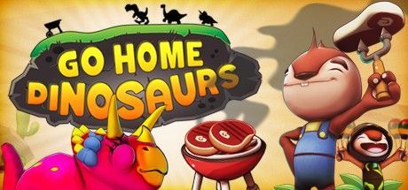 Game cover: Go Home Dinosaurs