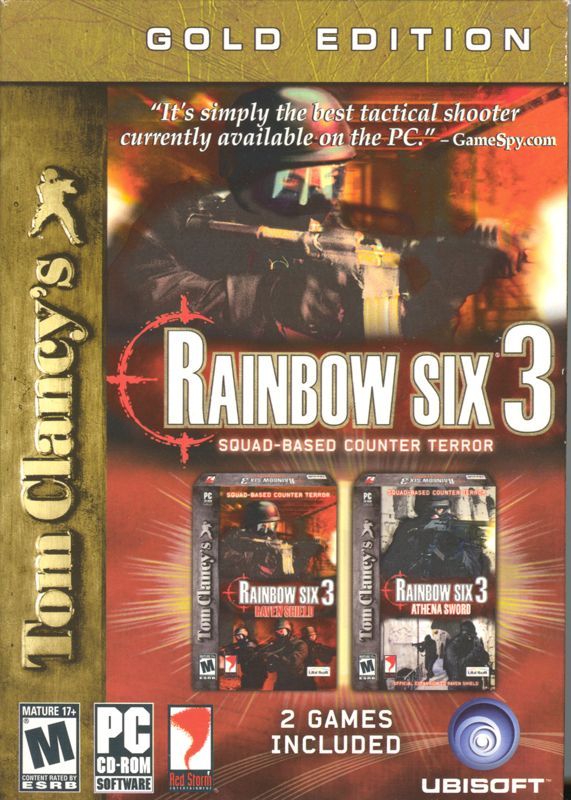 Game cover: Tom Clancy's Rainbow Six 3: Gold Edition
