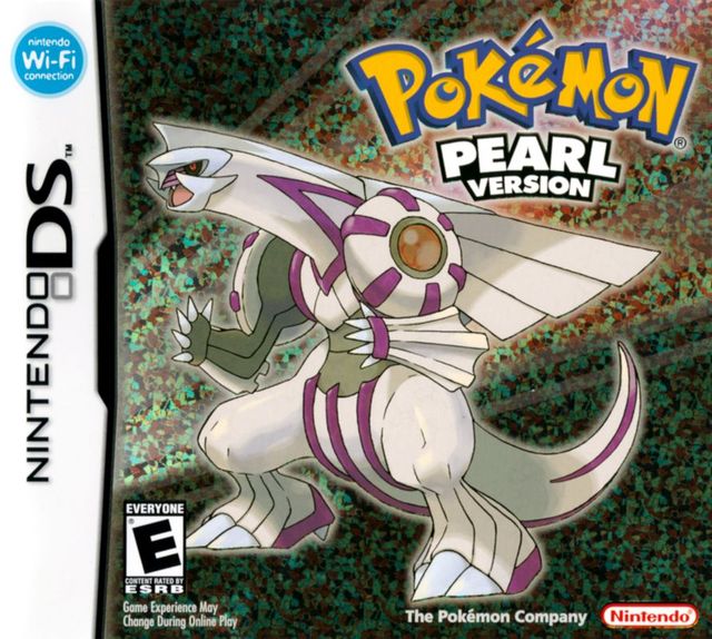 Game cover: Pokémon Pearl Version