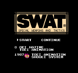 Game cover: SWAT: Special Weapons and Tactics
