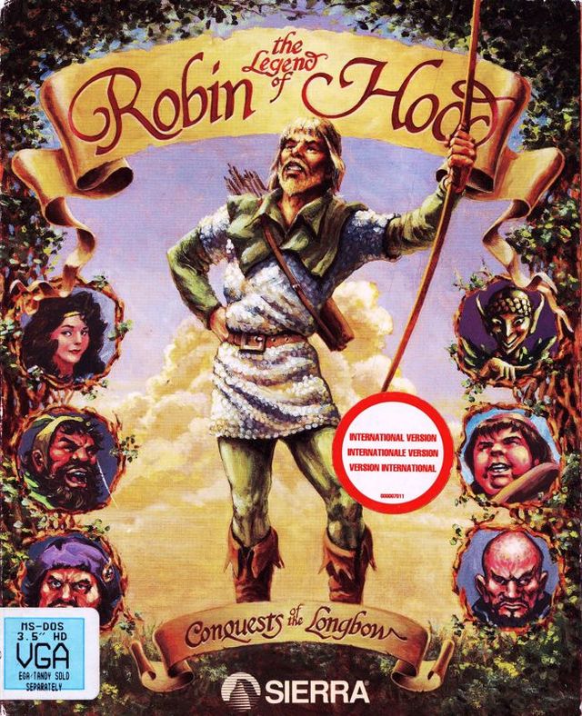 Game cover: Conquests of the Longbow: The Legend of Robin Hood