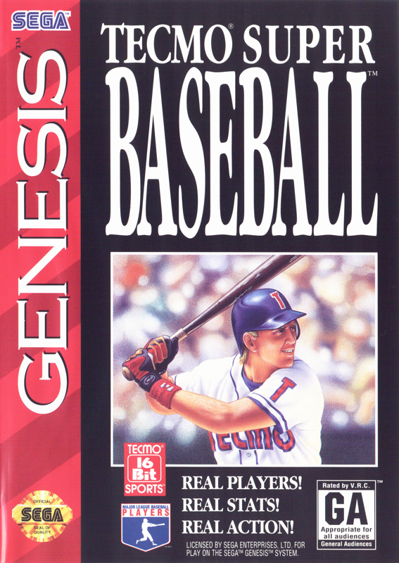 Game cover: Tecmo Super Baseball