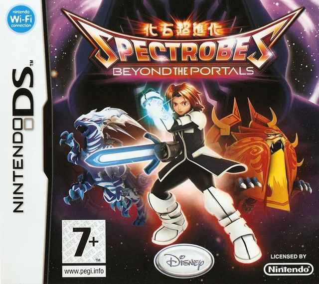 Game cover: Spectrobes: Beyond the Portals