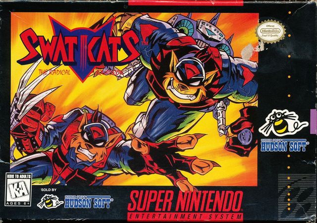Game cover: SWAT Kats: The Radical Squadron