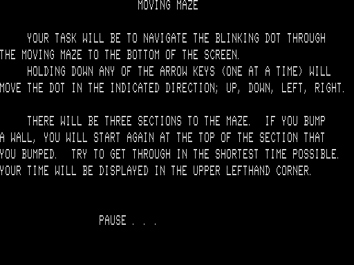 Game cover: Moving Maze