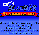 Game cover: Käpt'n Blaubär: Die verrückte Schatzsuche
