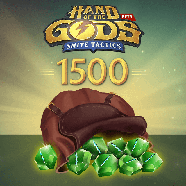 Game cover: Hand of the Gods: Smite Tactics - 1500 Runes