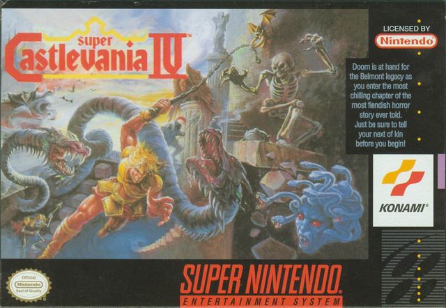 Game cover: Super Castlevania IV