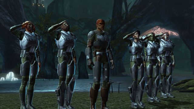 Game cover: Star Wars: The Old Republic - Knights of the Fallen Empire