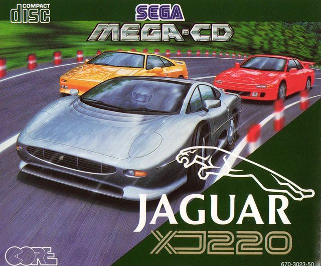 Game cover: Jaguar XJ220
