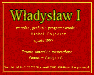 Game cover: Władysław I