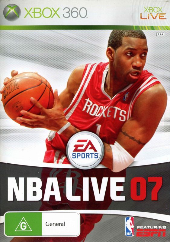 Game cover: NBA Live 07