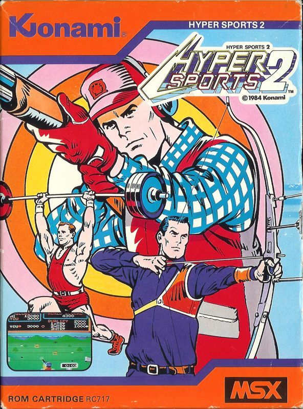 Game cover: Hyper Sports 2