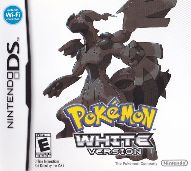 Game cover: Pokémon White Version