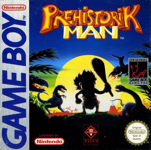 Game cover: Prehistorik Man