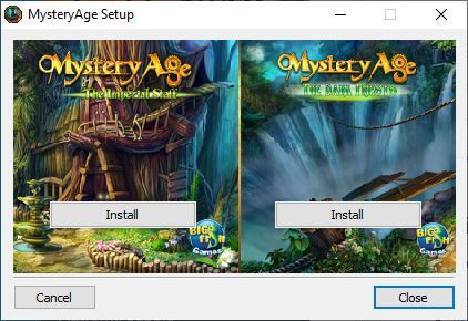 Game cover: The Hidden Mystery Collectives: Mystery Age: The Imperial Staff / Mystery Age 2: The Dark Priests