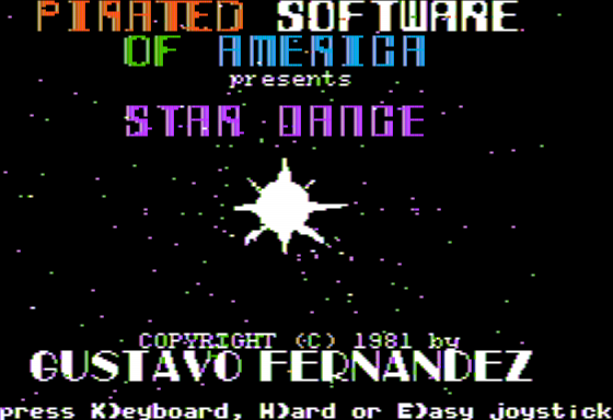 Game cover: Star Dance