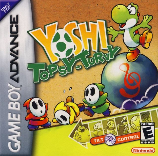 Game cover: Yoshi Topsy-Turvy