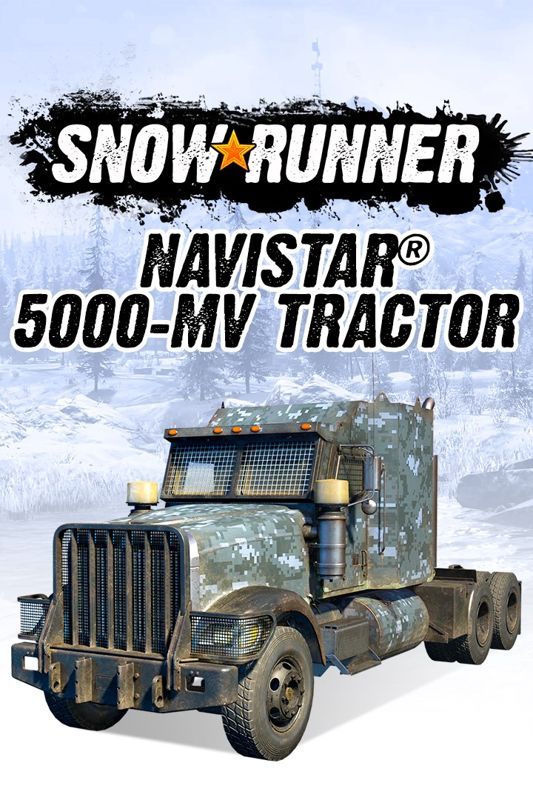 Game cover: SnowRunner: Navistar 5000-MV Tractor