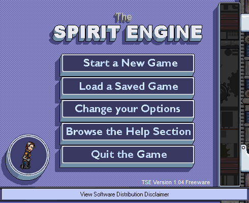 Game cover: The Spirit Engine