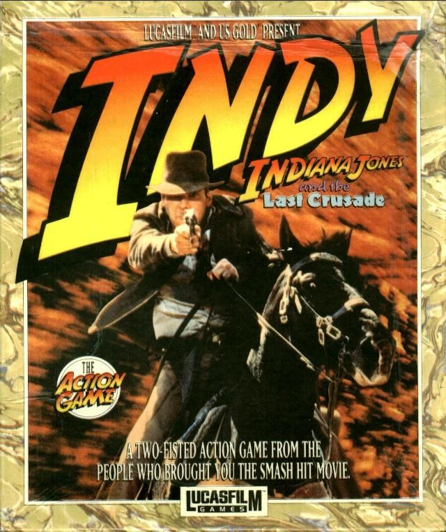 Game cover: Indiana Jones and the Last Crusade: The Action Game
