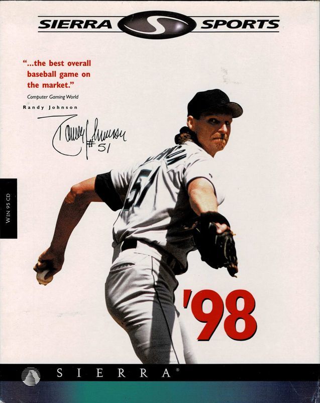 Game cover: Front Page Sports: Baseball Pro '98