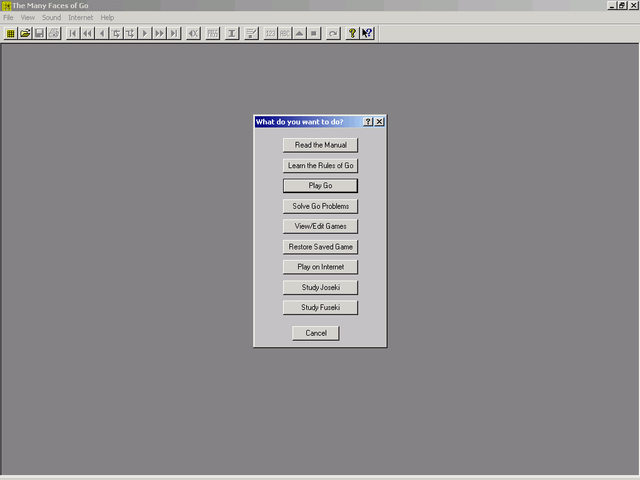 Game cover: The Many Faces of Go