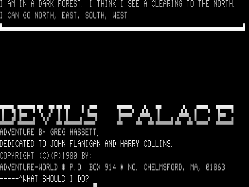 Game cover: Devil's Palace