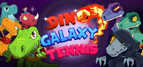 Game cover: Dino Galaxy Tennis