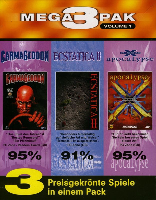 Game cover: Mega3pak Volume 1