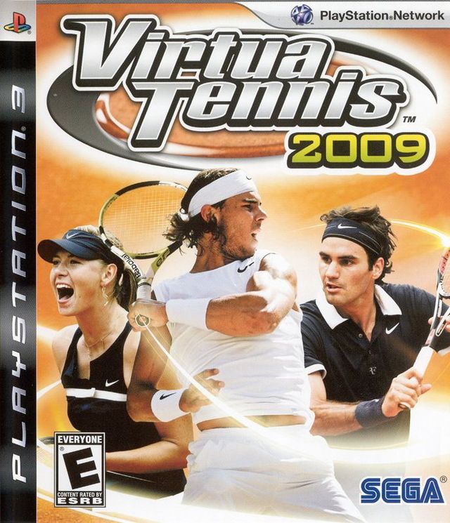 Game cover: Virtua Tennis 2009