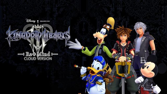Game cover: Kingdom Hearts III + Re Mind (Cloud version)