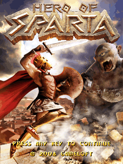 Game cover: Hero of Sparta