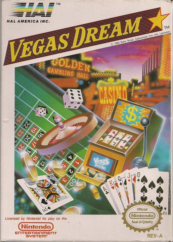Game cover: Vegas Dream