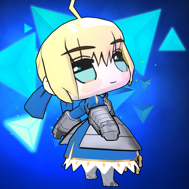 Game cover: Fate/EXTELLA: LINK - Li'l Artoria